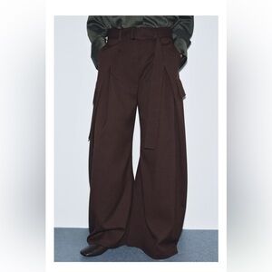 ZARA PLEATED CARGO PANTS ZW
COLLECTION